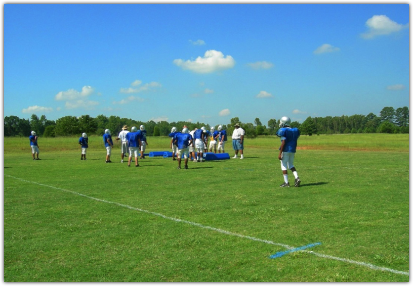 Football Camp at Swamp Camp