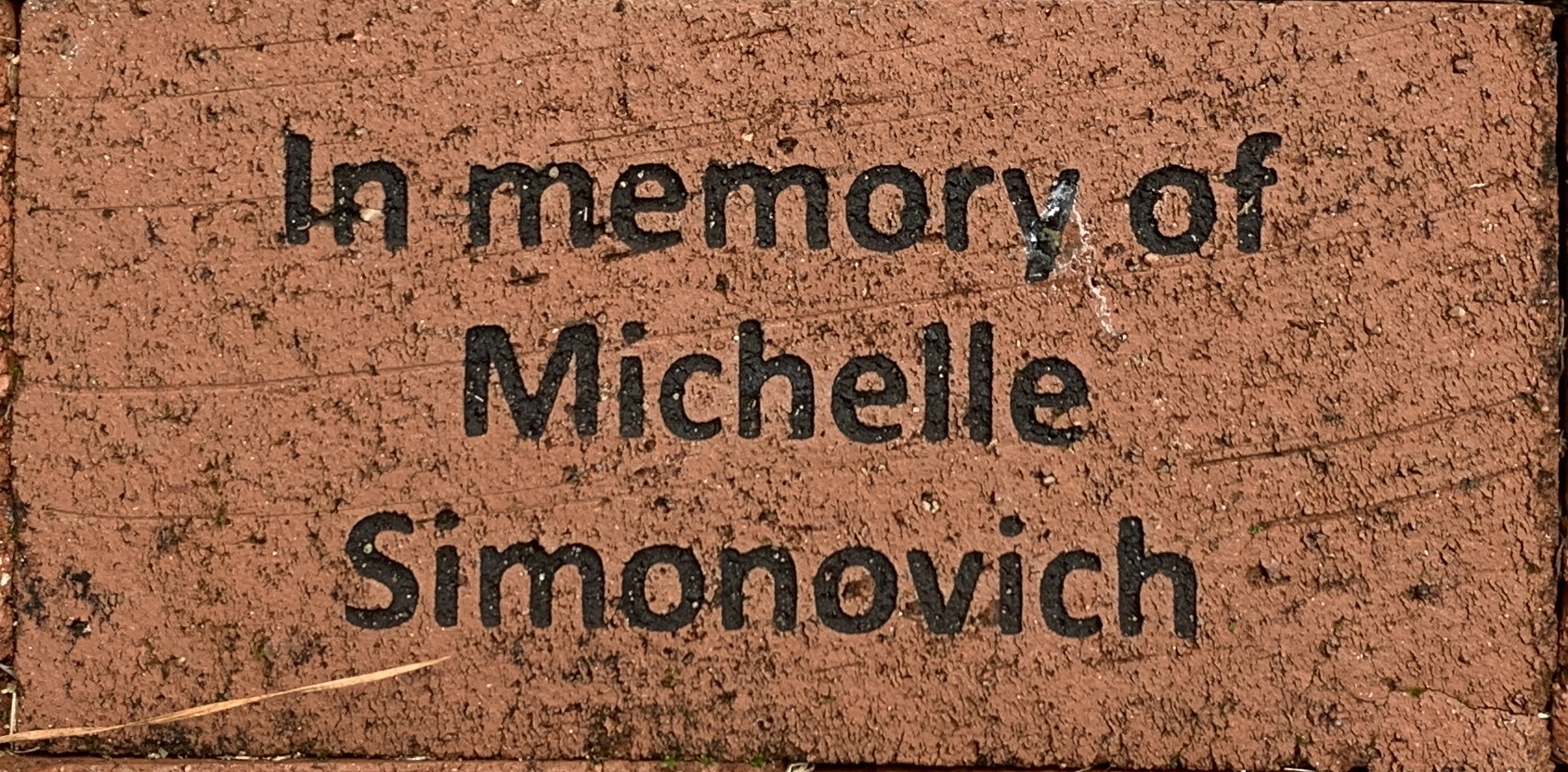 Brick Memorial Examples
